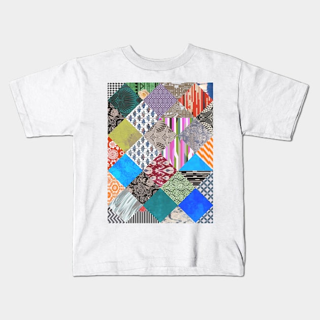 Patchwork 2 Kids T-Shirt by mikath